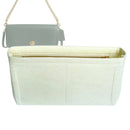Organizer for [Dinky Bag 26 (CW641 B4AR2), Coach] Tote Purse Bag Insert Organiser Liner Shaper (Felt, Slim with Zip Pocket)
