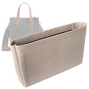 Organizer for [Relay Tote 17, Coach] Tote Purse Bag Insert Organiser Liner Shaper (Felt, Slim with Zip Pocket)