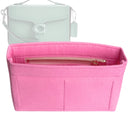 Organizer for [Tabby Box Bag, Coach] Tote Purse Bag Insert Organiser Liner Shaper (Felt, Slim with Zip Pocket)