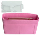 Organizer for [Tabby Crossbody Wristlet, Coach] Tote Purse Bag Insert Organiser Liner Shaper (Felt, Slim with Zip Pocket)