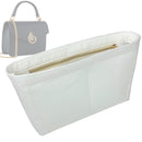 Organizer for [Small Amberley Crossbody, Mulberry] Tote Purse Bag Insert Organiser Liner Shaper (Felt, Slim with Zip Pocket)