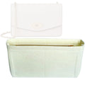 Organizer for [Darley Small, Mulberry] Tote Purse Bag Insert Organiser Liner Shaper (Felt, Slim with Zip Pocket)