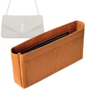 Organizer for [Calypso Medium, Saint Laurent (YSL)] Tote Purse Bag Insert Organiser Liner Shaper (Felt, Slim with Zip Pocket)