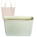 Organizer for [Mini Toy Shopping, Saint Laurent (YSL)] Tote Purse Bag Insert Organiser Liner Shaper (Felt, Slim with Zip Pocket)