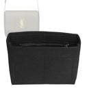 Organizer for [Niki Satchel, Saint Laurent (YSL)] Tote Purse Bag Insert Organiser Liner Shaper (Felt, Slim with Zip Pocket)