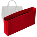 Organizer for [Amazona 28, Loewe] Tote Purse Bag Insert Organiser Liner Shaper (Felt, Slim with Zip Pocket)
