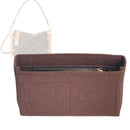 Organizer for [Side Trunk GM, LV] Tote Purse Bag Insert Organiser Liner Shaper (Felt, Slim with Zip Pocket)