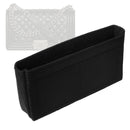 Organizer for [Boy Chanel Handbag 25W 15H, Chanel] Tote Purse Bag Insert Organiser Liner Shaper (Felt, Slim with Zip Pocket)