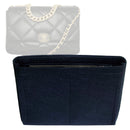 Organizer for [Chanel 19 Maxi Handbag, Chanel] Tote Purse Bag Insert Organiser Liner Shaper (Felt, Slim with Zip Pocket)
