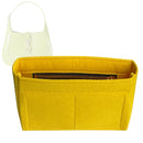 Organizer for [Jackie 1961 Medium Bag 10.8W, 10.8W x 7.5H x 1.6D, Gucci] Tote Purse Bag Insert Organiser Liner Shaper (Felt, Slim with Zip Pocket)