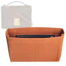 Organizer for [Monceau 26, LV] Tote Purse Bag Insert Organiser Liner Shaper (Felt, Slim with Zip Pocket)