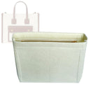 Organizer for [Mini Freya Tote, Burberry] Tote Purse Bag Insert Organiser Liner Shaper (Felt, Slim with Zip Pocket)