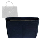 Organizer for [Trendy CC Large, Chanel] Tote Purse Bag Insert Organiser Liner Shaper (Felt, Slim with Zip Pocket)