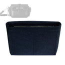 Organizer for [Cargo Wearable Wallet, LV] Tote Purse Bag Insert Organiser Liner Shaper (Felt, Slim with Zip Pocket)