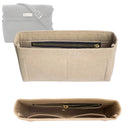 Organizer for [Kelly Messenger GM bag, Hermes] Tote Purse Bag Insert Organiser Liner Shaper (Felt, Slim with Zip Pocket)
