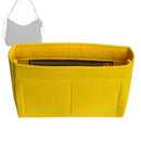 Organizer for [Laurel Small Shoulder Bag, Coach] Tote Purse Bag Insert Organiser Liner Shaper (Felt, Slim with Zip Pocket)