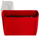 Organizer for [Musette Salsa bag, LV] Tote Purse Bag Insert Organiser Liner Shaper (Felt, Slim with Zip Pocket)