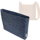 Organizer for [Evelyne 23 Poche III, Hermes] Tote Purse Bag Insert Organiser Liner Shaper (Felt, Slim with Zip Pocket)