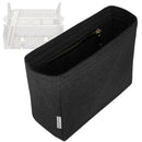 Organizer for [Medium Diorcamp Bag, Dior] Tote Purse Bag Insert Organiser Liner Shaper (Felt, Slim with Zip Pocket)