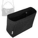 Organizer for [Rodeo Camera Bag, Balenciaga] Tote Purse Bag Insert Organiser Liner Shaper (Felt, Slim with Zip Pocket)