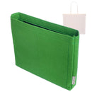 Organizer for [Large FLAT SHOPPER IN Triomphe Canvas, Celine] Tote Purse Bag Insert Organiser Liner Shaper (Felt, Slim with Zip Pocket)