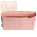 Organizer for [Maxi Flapbag 38cm, Chanel] Tote Purse Bag Insert Organiser Liner Shaper (Felt, Slim with Zip Pocket)