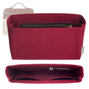 Organizer for [Extra Pocket L19 North-South wicker, Loro Piana] Felt Bag Insert