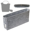 Organizer for [Mini Linea Bucket Bag, Cuyana] Felt Bag Insert