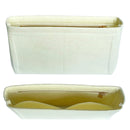 Organizer for [Chanel 19 Maxi Handbag, Chanel] Bag Insert (Felt, Slim with Zip Pocket)