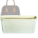 Organizer for [Vendome Mini Bag, Goyard] Tote Purse Bag Insert Liner Shaper (Felt, Slim with Zip Pocket)