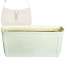 Organizer for [Mini LE 5 A 7, Saint Laurent (YSL)] Tote Purse Bag Insert Liner Shaper (Felt, Slim with Zip Pocket)