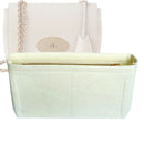 Organizer for [Small Lily, Mulberry] Tote Purse Bag Insert Liner Shaper (Felt, Slim with Zip Pocket)