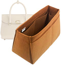 Organizer for [Broome Carryall 26, Coach] Tote Purse Bag Insert Organiser Liner Shaper (Felt, Trapezoid Shape)