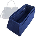 Organizer for [Eleanor Satchel 32W 21H, Tory Burch] Tote Purse Bag Insert Organiser Liner Shaper (Felt, Trapezoid Taper Shape)