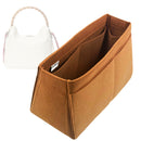 Organizer for [Diana large shoulder bag, Gucci] Tote Purse Bag Insert Organiser Liner Shaper (Felt, Trapezoid Taper Shape)
