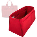 Organizer for [Sac Deauville PM, Hermes] Tote Purse Bag Insert Organiser Liner Shaper (Felt, Trapezoid Taper Shape)