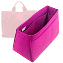 Organizer for [Sac Deauville MM, Hermes] Tote Purse Bag Insert Organiser Liner Shaper (Felt, Trapezoid Taper Shape)