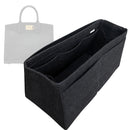 Organizer for [Studio box bag (M), Ferragamo] Tote Purse Bag Insert Organiser Liner Shaper (Felt, Trapezoid Taper Shape)