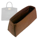 Organizer for [Studio box bag (XS), Ferragamo] Tote Purse Bag Insert Organiser Liner Shaper (Felt, Trapezoid Taper Shape)