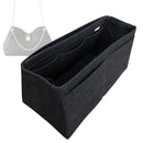 Organizer for [Anytime MM, LV] Tote Purse Bag Insert Organiser Liner Shaper (Felt, Trapezoid Taper Shape)