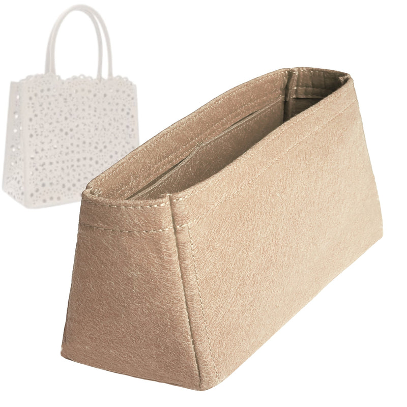 Organizer for [Garance 36 Tote Bag, Alaia] Tote Purse Bag Insert Organiser Liner Shaper (Felt, Trapezoid Taper Shape)