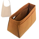 Organizer for [Romy Hobo Bag, Tory Burch] Tote Purse Bag Insert Organiser Liner Shaper (Felt, Trapezoid Taper Shape)