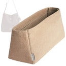 Organizer for [Hadley Large Shoulder Bag, Coach] Tote Purse Bag Insert Organiser Liner Shaper (Felt, Trapezoid Taper Shape)