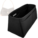 Organizer for [Hide Away MM, LV] Tote Purse Bag Insert Organiser Liner Shaper (Felt, Trapezoid Taper Shape)