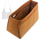Organizer for [Men's Shopper Dust Bag Crossbody Pouch Medium, Balenciaga] Tote Purse Bag Insert Organiser Liner Shaper (Felt, Trapezoid Taper Shape)