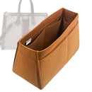 Organizer for [Ophidia GG Medium Top Handle, Gucci] Tote Purse Bag Insert Liner Shaper (Felt, Trapezoid Shape)
