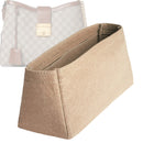 Organizer for [Padlock Medium GG, Gucci] Tote Purse Bag Insert Liner Shaper (Felt, Trapezoid Shape)
