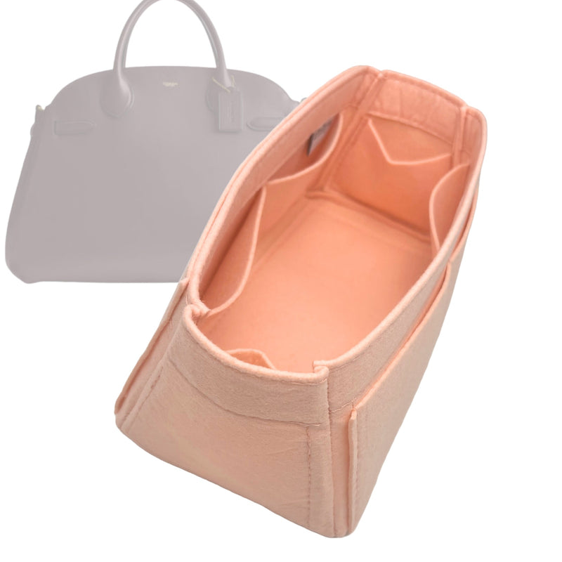 Organizer for [Soft Empire Carryall 48, Coach] Tote Purse Bag Insert Liner Shaper (Felt, Trapezoid Shape)