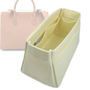 Organizer for [Mini Tote, Strathberry] Tote Purse Bag Insert Liner Shaper (Felt, Trapezoid Shape)