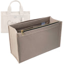 Organizer for [Cargo Tote 26cm, Coach] Tote Purse Bag Insert Organiser Liner Shaper (Felt, Curved Shape)